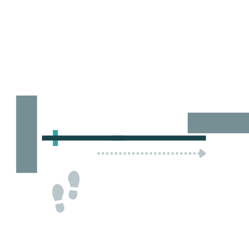 Schuifdeur rechts met aanslag v2